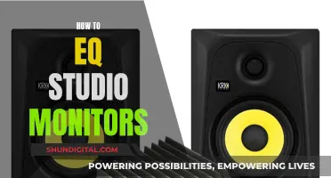 EQ Techniques for Studio Monitors: Getting the Perfect Sound