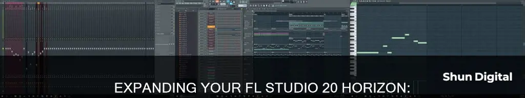 how to expand the monitor in fl studio 20