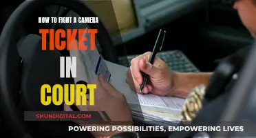 Fighting Camera Tickets: Your Legal Strategy in Court