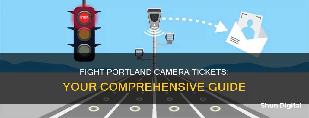 how to fight portland camera ticket