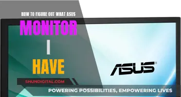 Identifying Your ASUS Monitor: A Step-by-Step Guide