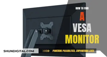 Finding a VESA Monitor: Compatibility and Ease of Use