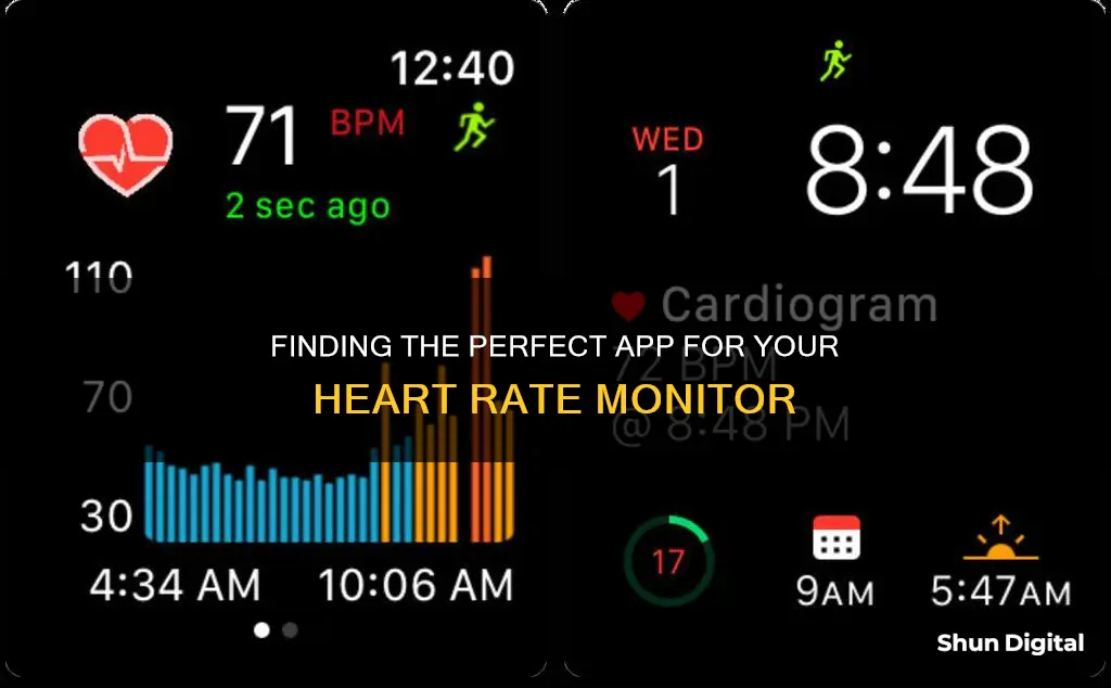 how to find an app for my heartrate monitor