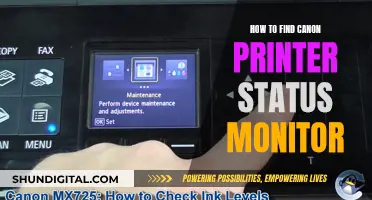 Finding the Canon Printer Status Monitor: A Step-by-Step Guide