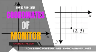 Finding the Center: Monitor Coordinates Simplified