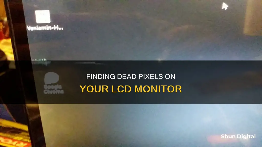 how to find dead pixels on lcd monitor