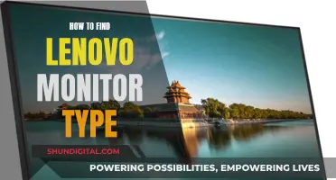 Finding Your Lenovo Monitor Type: A Comprehensive Guide