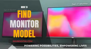 Finding Your Monitor's Model: A Quick Guide to Success