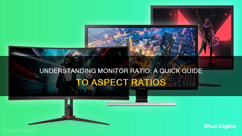 how to find monitor ratio