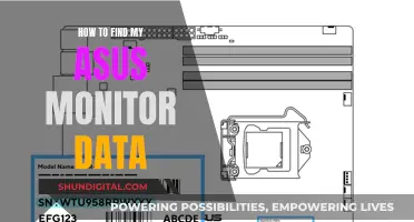 Finding Your ASUS Monitor Data: A Comprehensive Guide