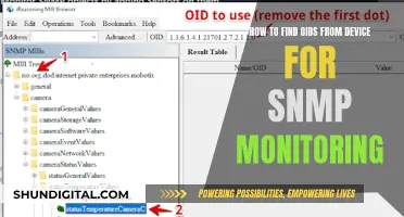 Discovering OIDs for SNMP Device Monitoring