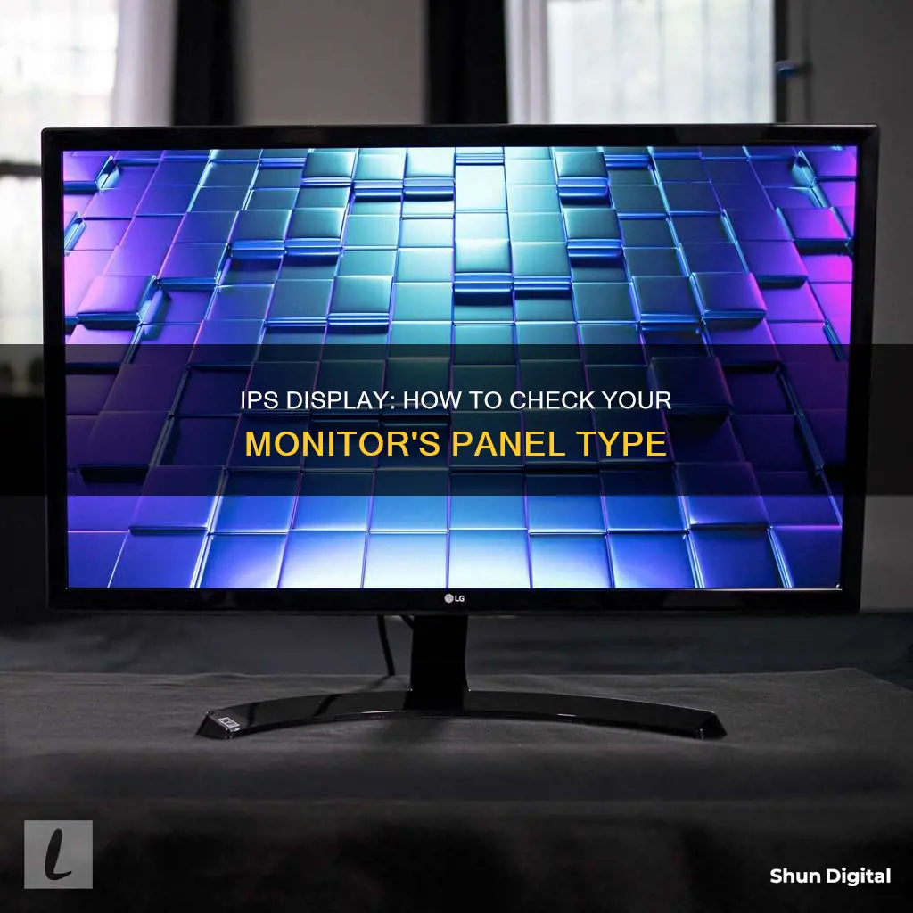 how to find out if monitor ips