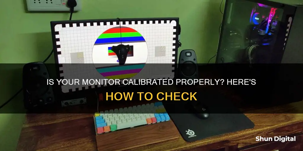 how to find out if your monitor is calibrated properly