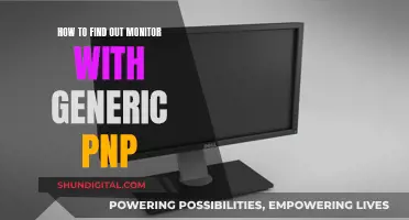 Finding Your Monitor's Identity: Unveiling Generic PNP