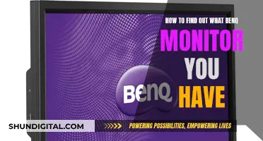 Identifying Your BenQ Monitor: A Step-by-Step Guide