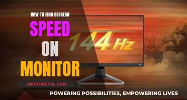 Finding Your Monitor's Refresh Rate: A Quick Guide