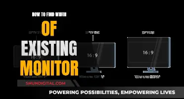 Finding the Width of Your Monitor: A Quick Guide