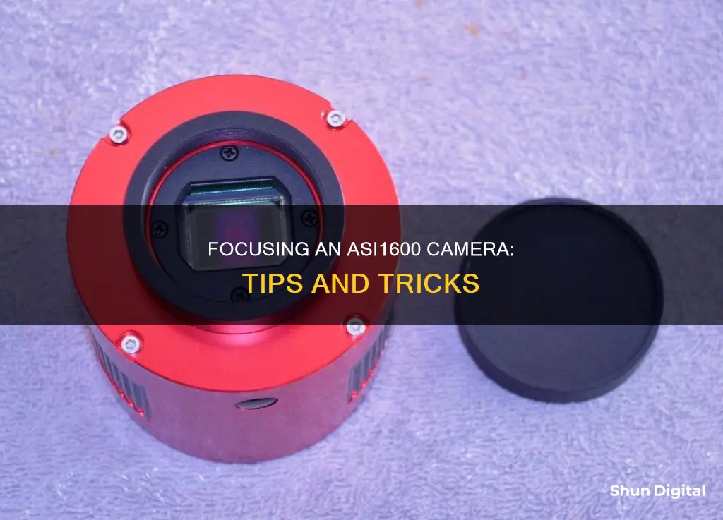 how to focus a asi1600 camera