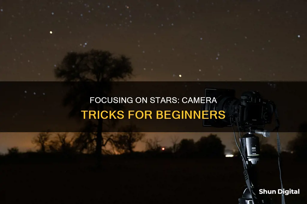 how to focus a camera on stars