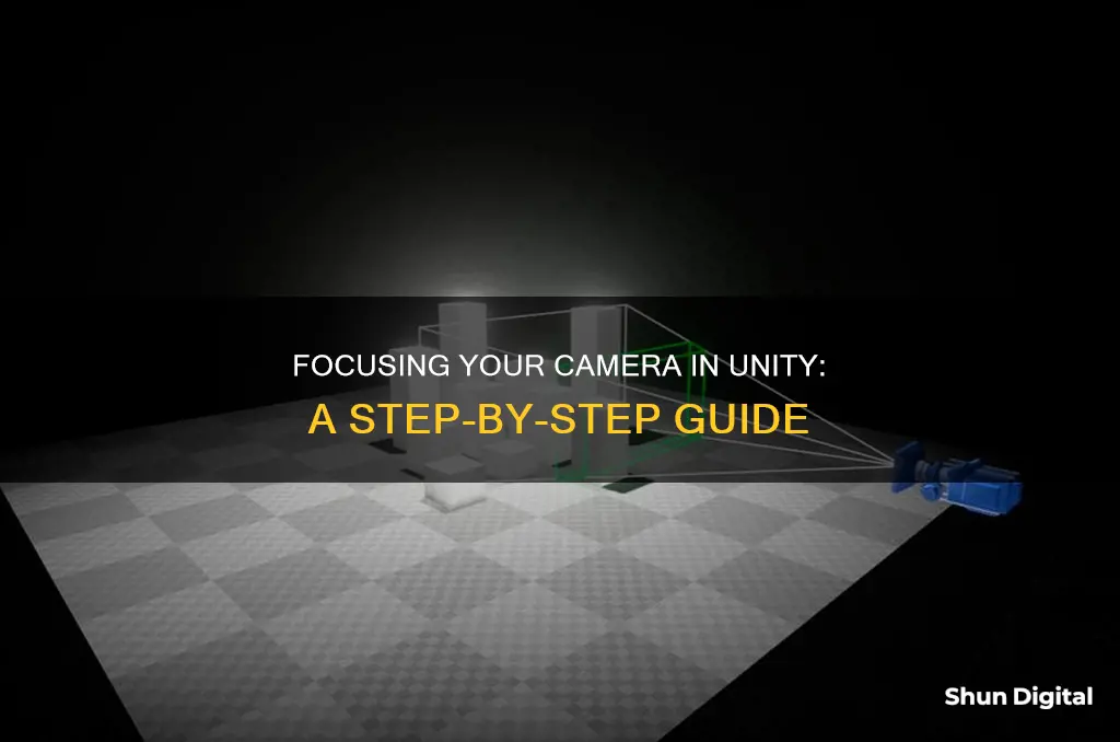 how to focus camera in unity