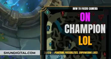 Focusing Your Camera on Champions in League of Legends