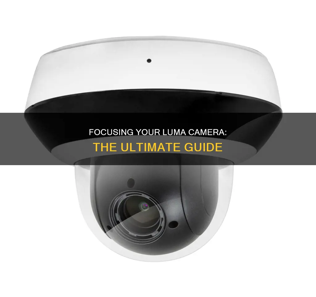 how to focus luma camera dvr 310