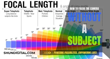 Focusing Camera Without a Subject: Techniques to Master