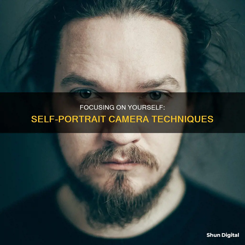 how to focus your camera for a self portrait