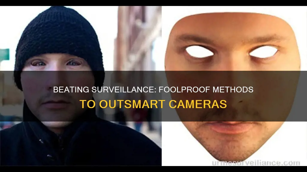 how to fool surveillance cameras