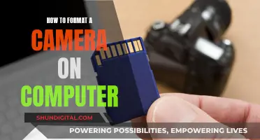 Easy Steps to Format Your Camera via Computer