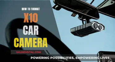 Formatting X10 Car Camera: A Step-by-Step Guide