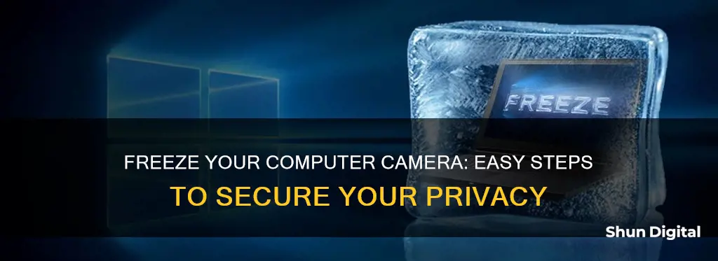 how to freeze your computer camera