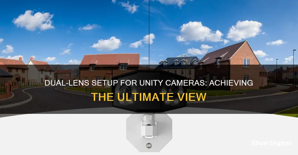 how to ge two lenses on my unity camera