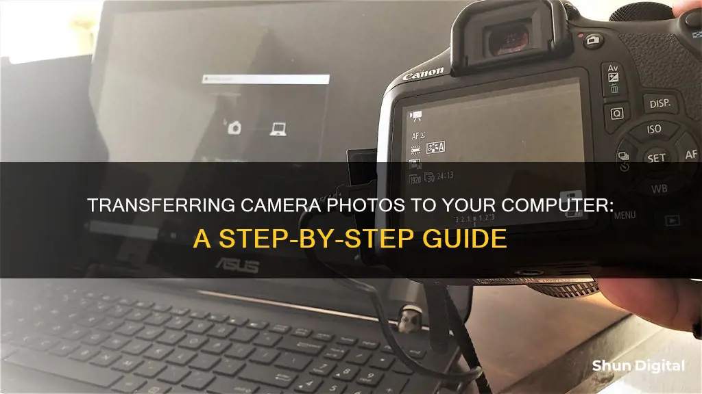 how to getmy camera to upload to my computer