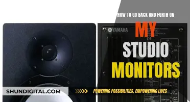 Switching Between Studio Monitors: A Guide to Seamless Audio Switching