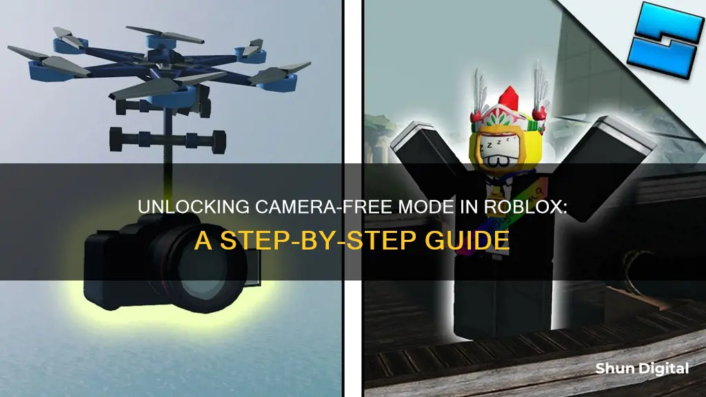 how to go on camera free mode on roblo