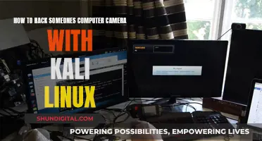 Hacking Computer Cameras: Kali Linux Methods and Precautions