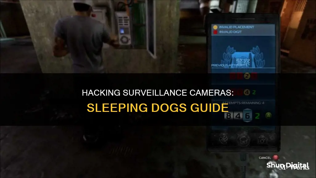 how to hack surveillance camera in sleeping dogs