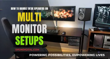 Desk Speakers with Multi-Monitor Setups: Placement and Sound Optimization