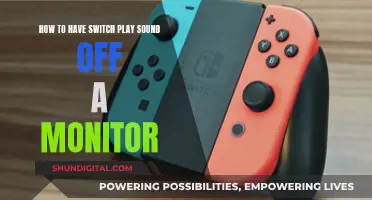 Muting Monitor Speakers for Switch Play: A Simple Guide