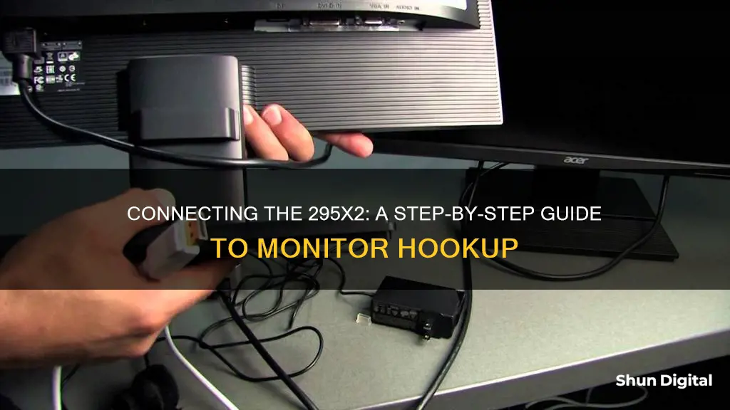 how to hook 295x2 to monitor