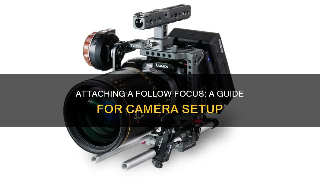 how to hook a follow focus in a camera