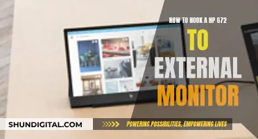 Connecting HP G72 to an External Monitor: Easy Steps