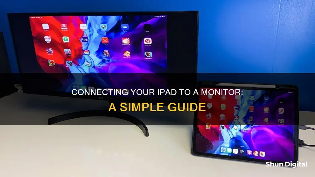 how to hook ipad to monitor