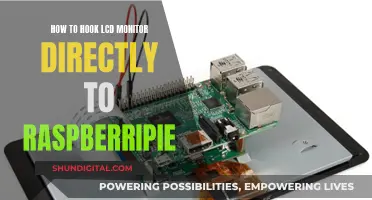 Hooking Up an LCD Monitor to a Raspberry Pi