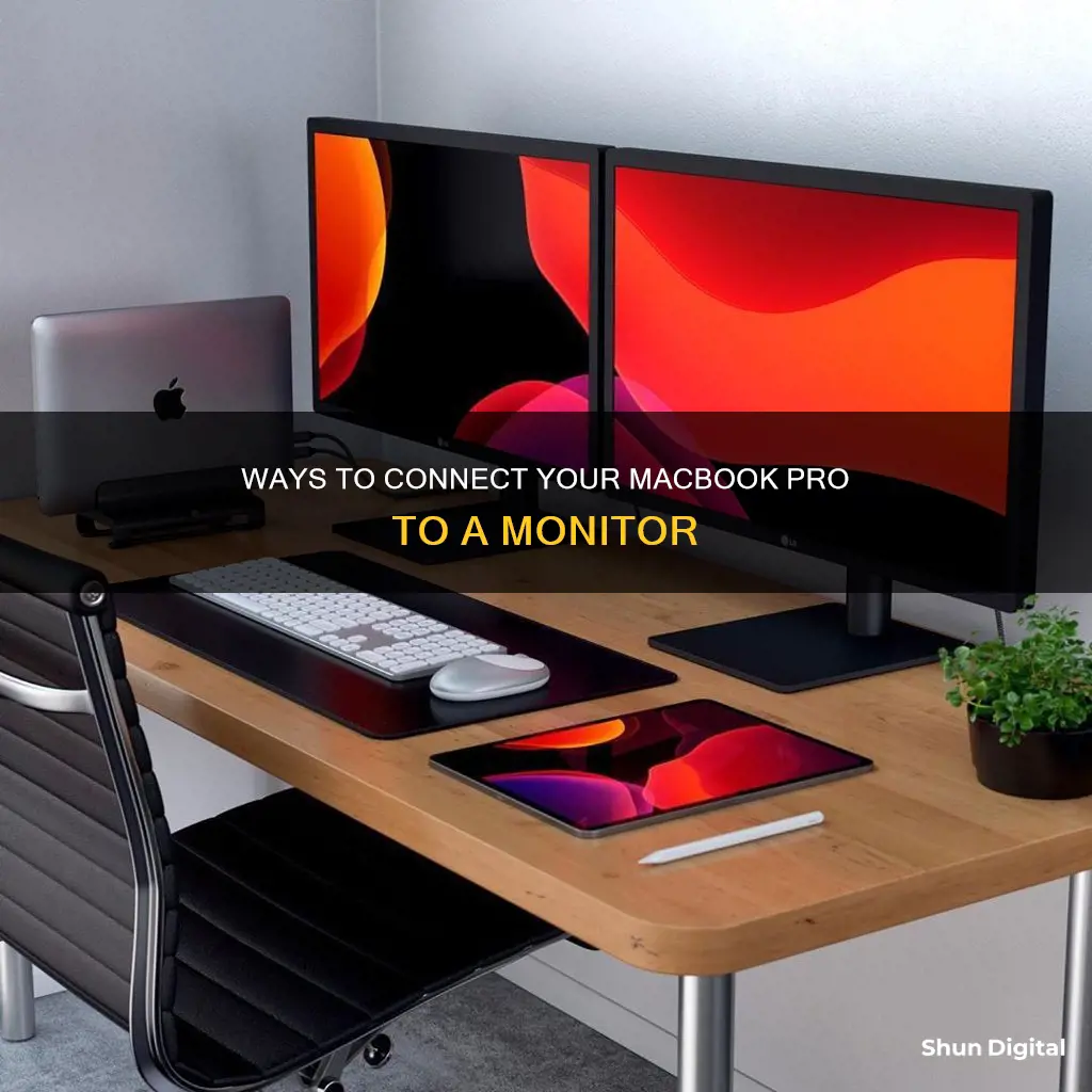 how to hook macbook pro to monitor