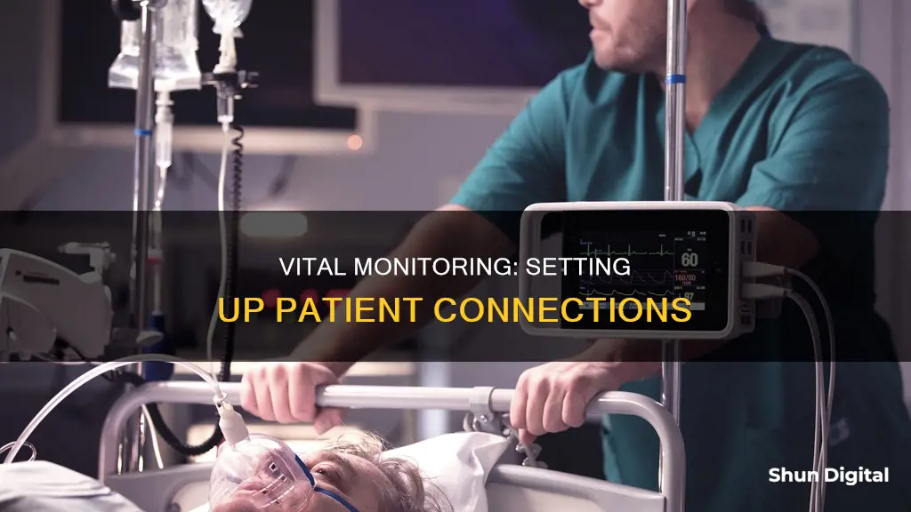 how to hook patient up to monitor