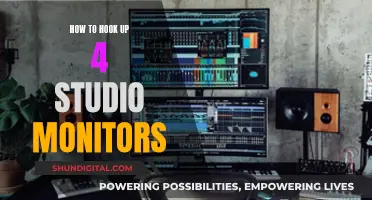 Hooking Up Studio Monitors: A Comprehensive Guide