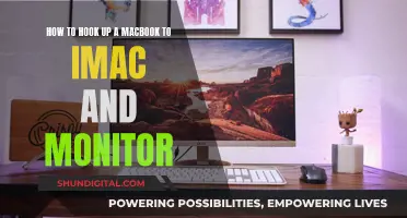 Connecting a MacBook to an iMac and External Monitor