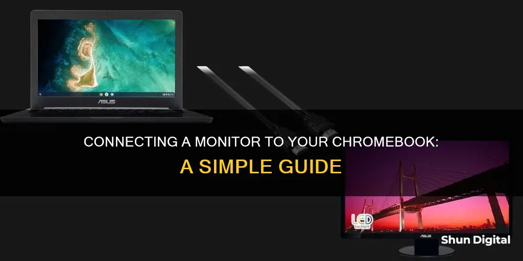 how to hook up a monitor to a chrombook